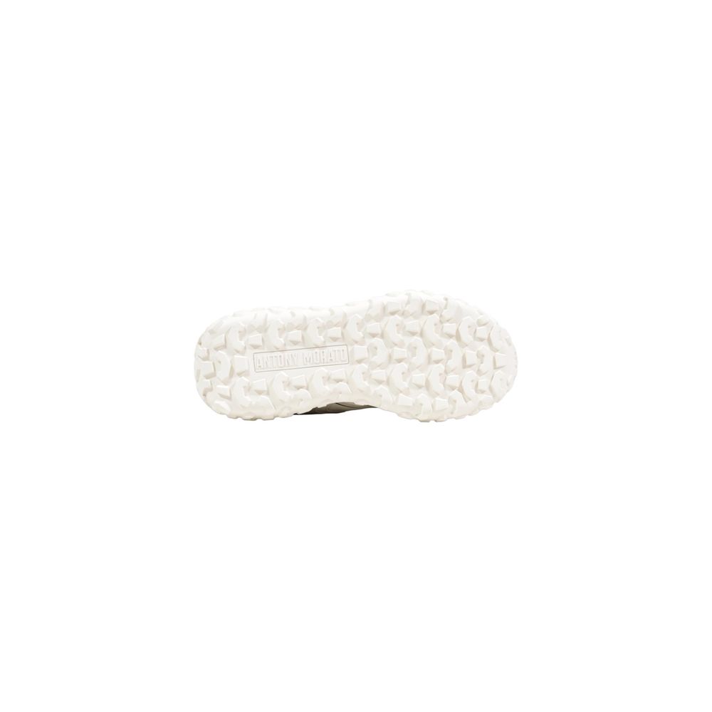Antony Morato White Polyester Athletic Sneakers