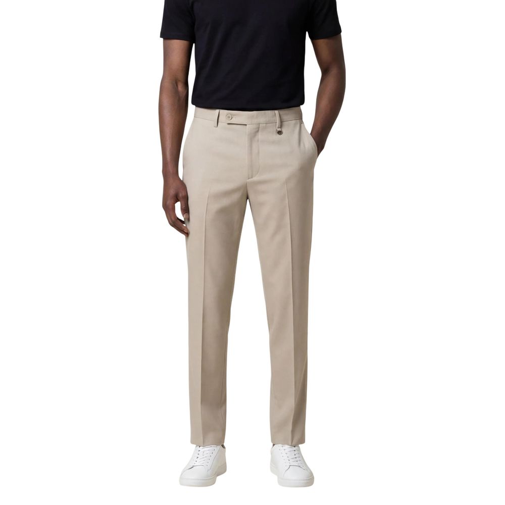 Antony Morato Beige Lyocell Dress Pants