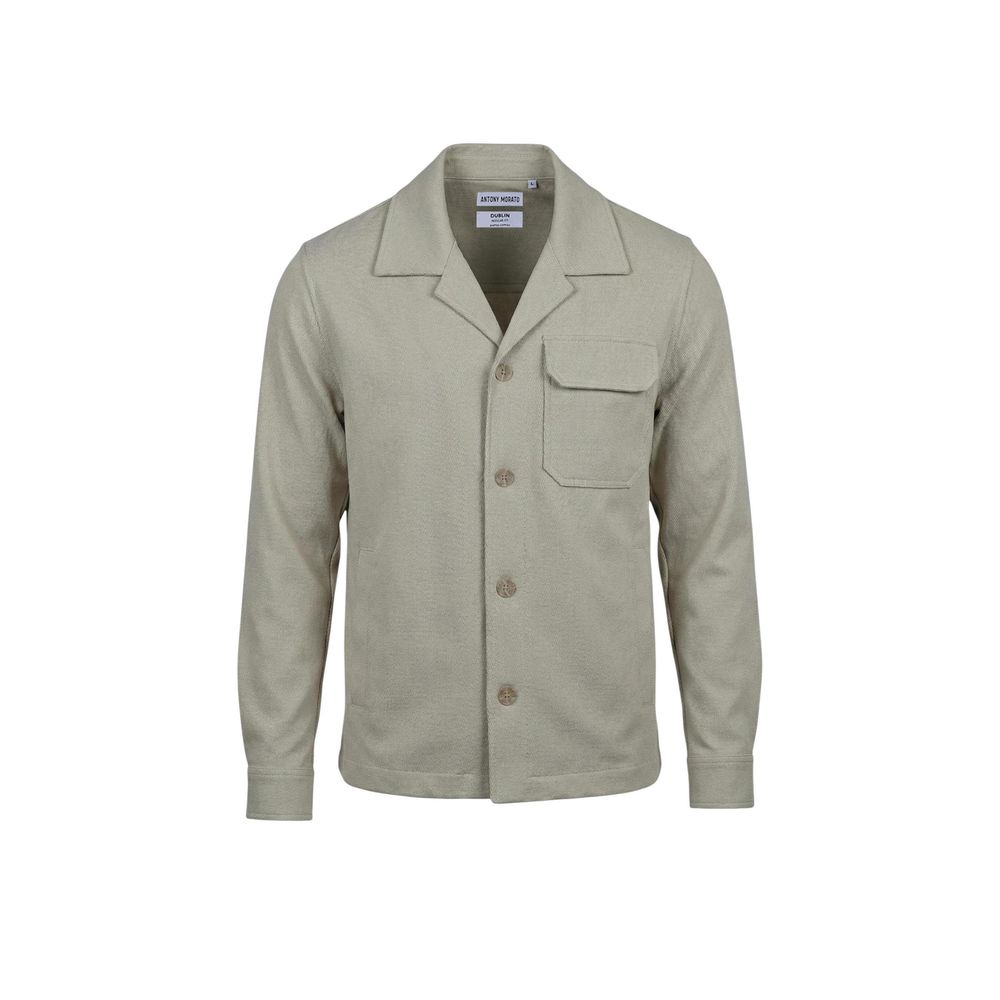 Antony Morato Beige Polyester Full-Length Jacket