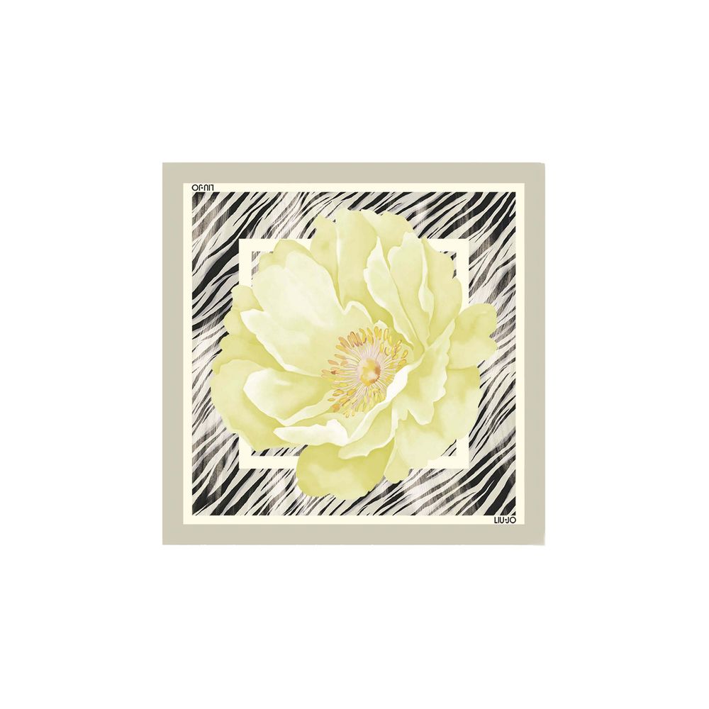 Liu Jo Gray Polyester Foulard