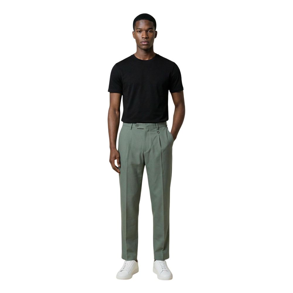 Antony Morato Green Lyocell Casual Pants