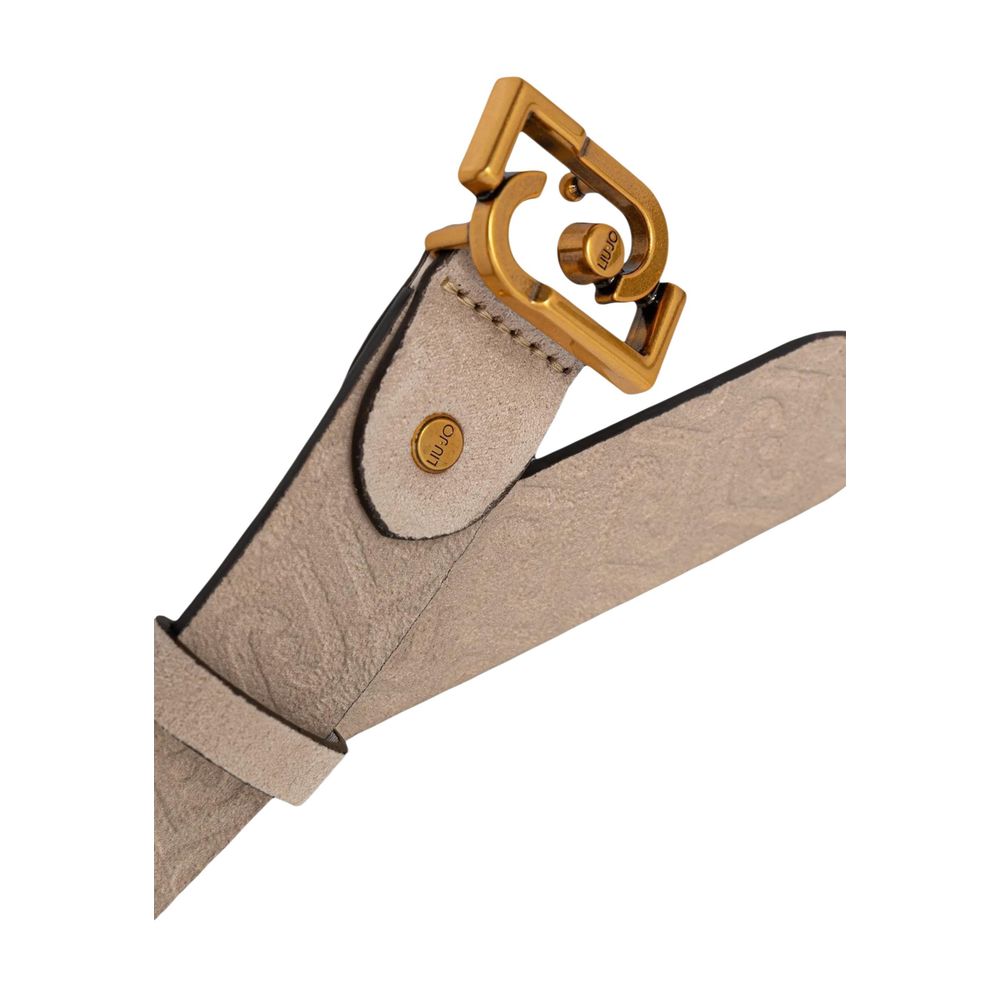 Liu Jo Gray Polyethylene Regular Belt
