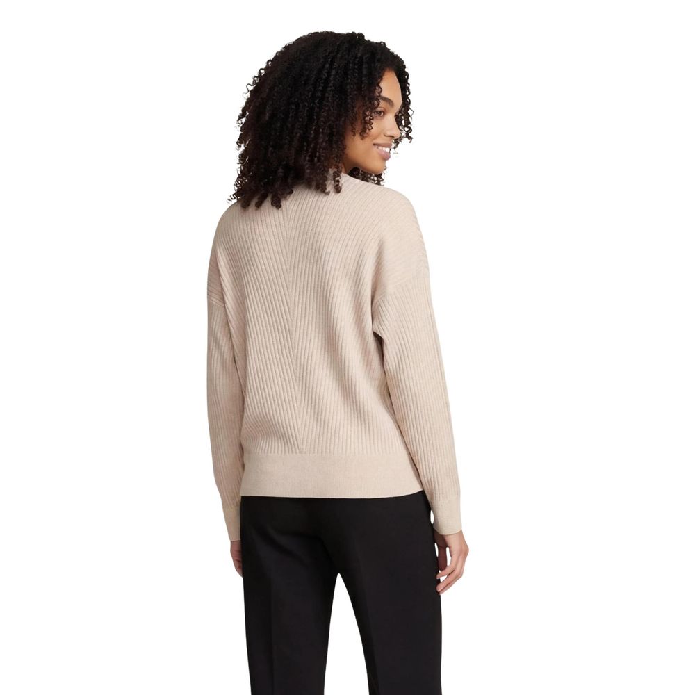 Liu Jo Gold Viscose Sweatshirt