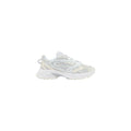 Lacoste White Recycled Polyester Athletic Sneakers