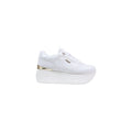 Guess White Polyethylene Platform Sneakers