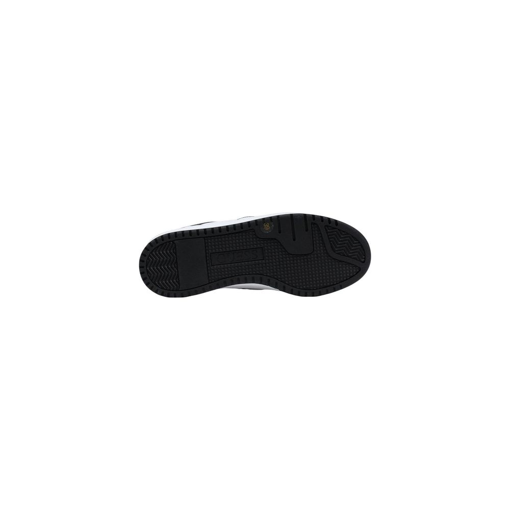 Guess Black And White Polyethylene Low Top Sneakers