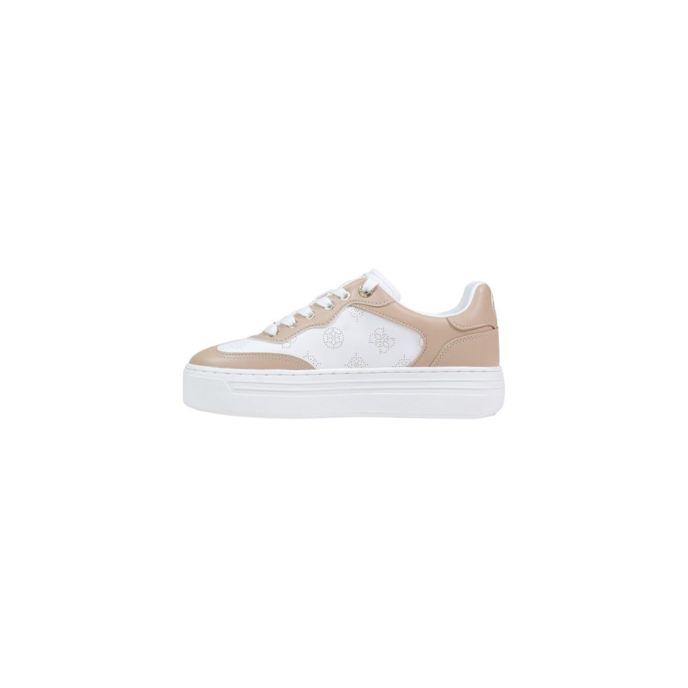 Guess Beige Polyethylene Low Top Sneakers