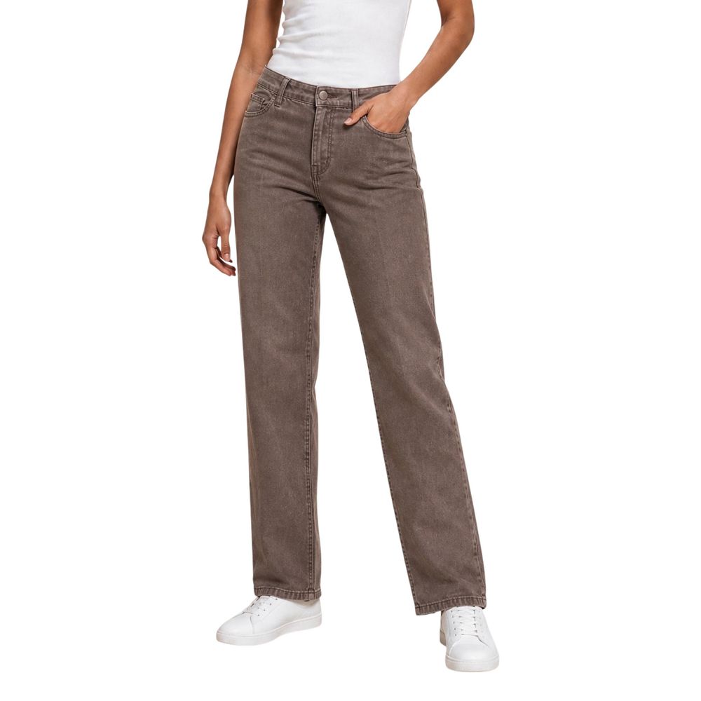 Guess Beige Lyocell Flared Pants