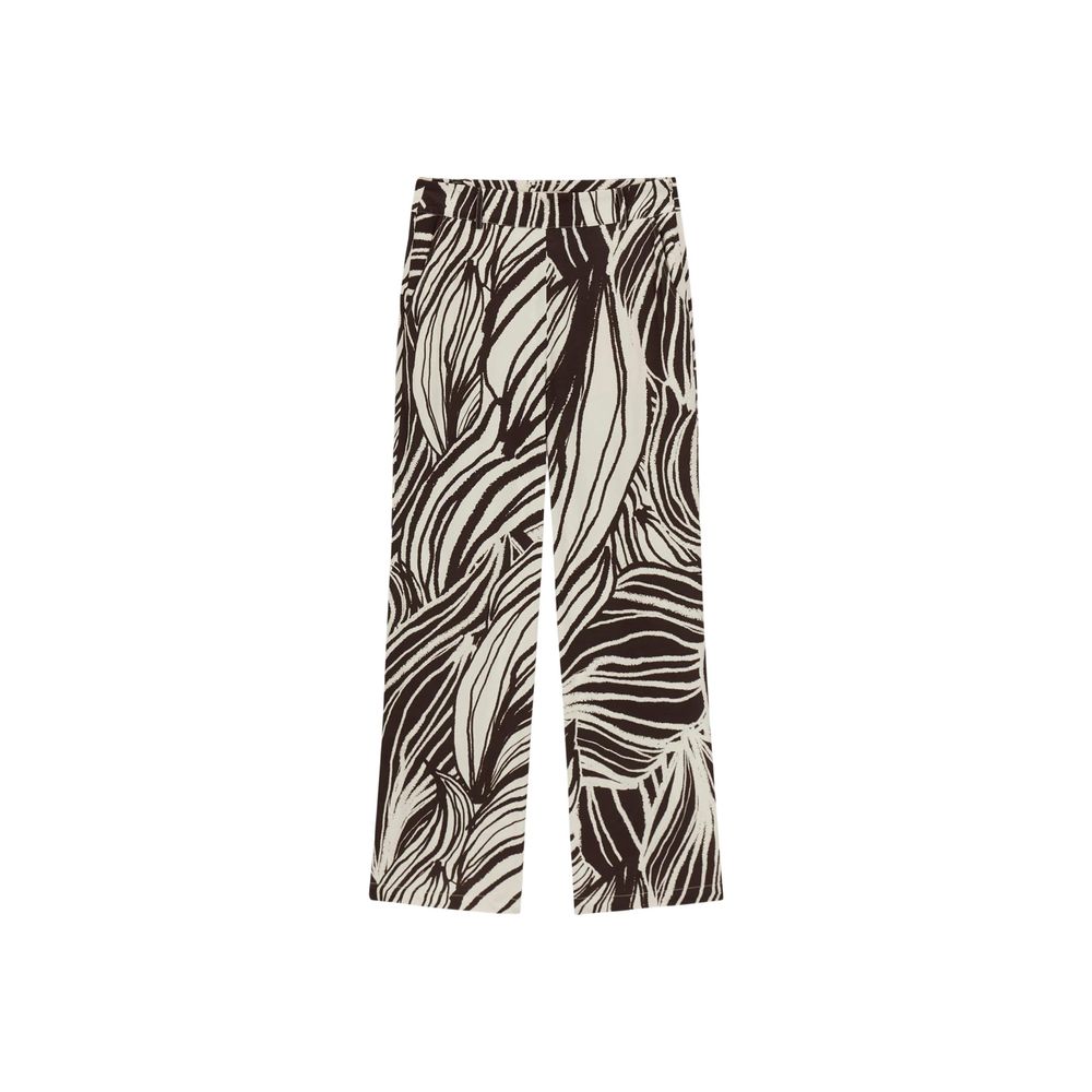 Guess Brown Viscose Casual Pants