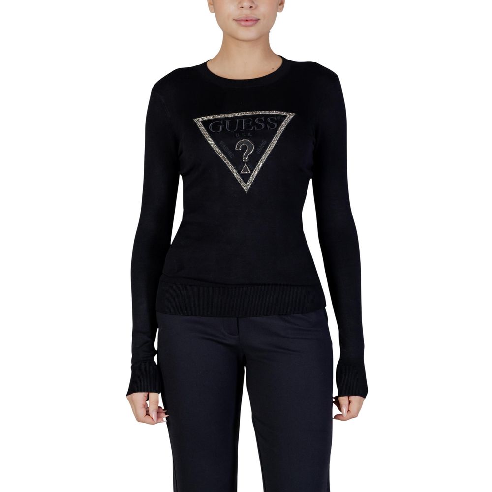 Guess Black Viscose Sweatshirt