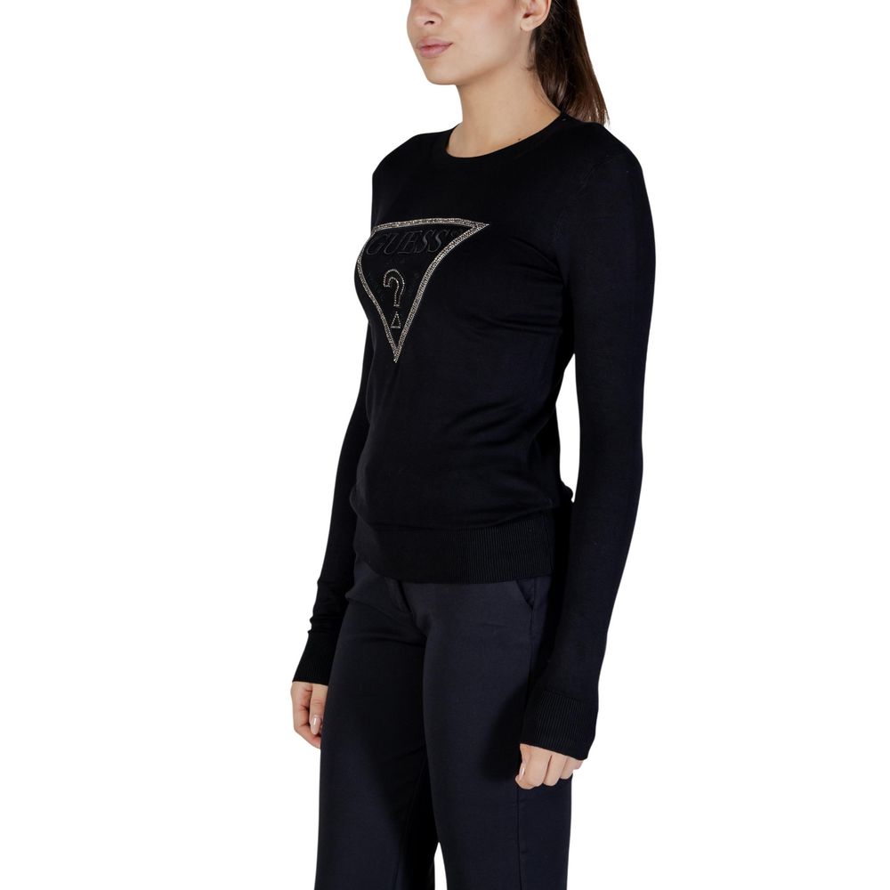 Guess Black Viscose Sweatshirt
