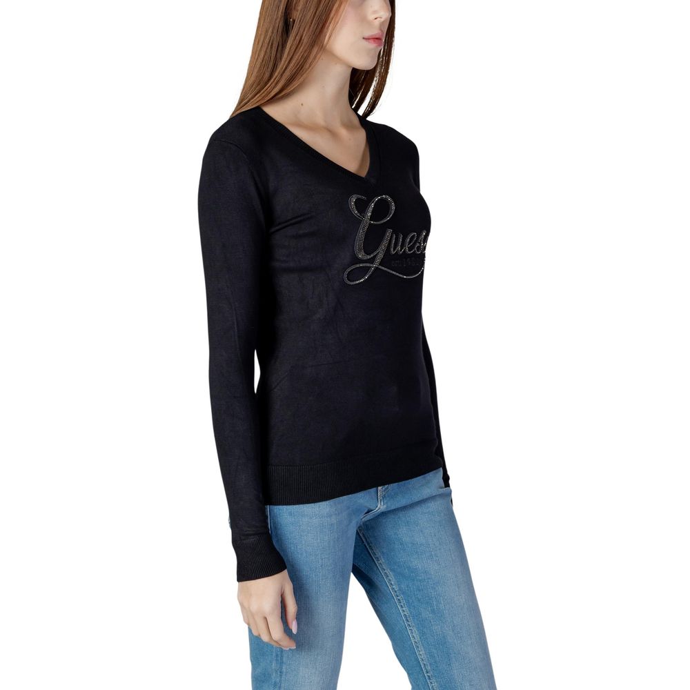 Guess Black Viscose Sweatshirt