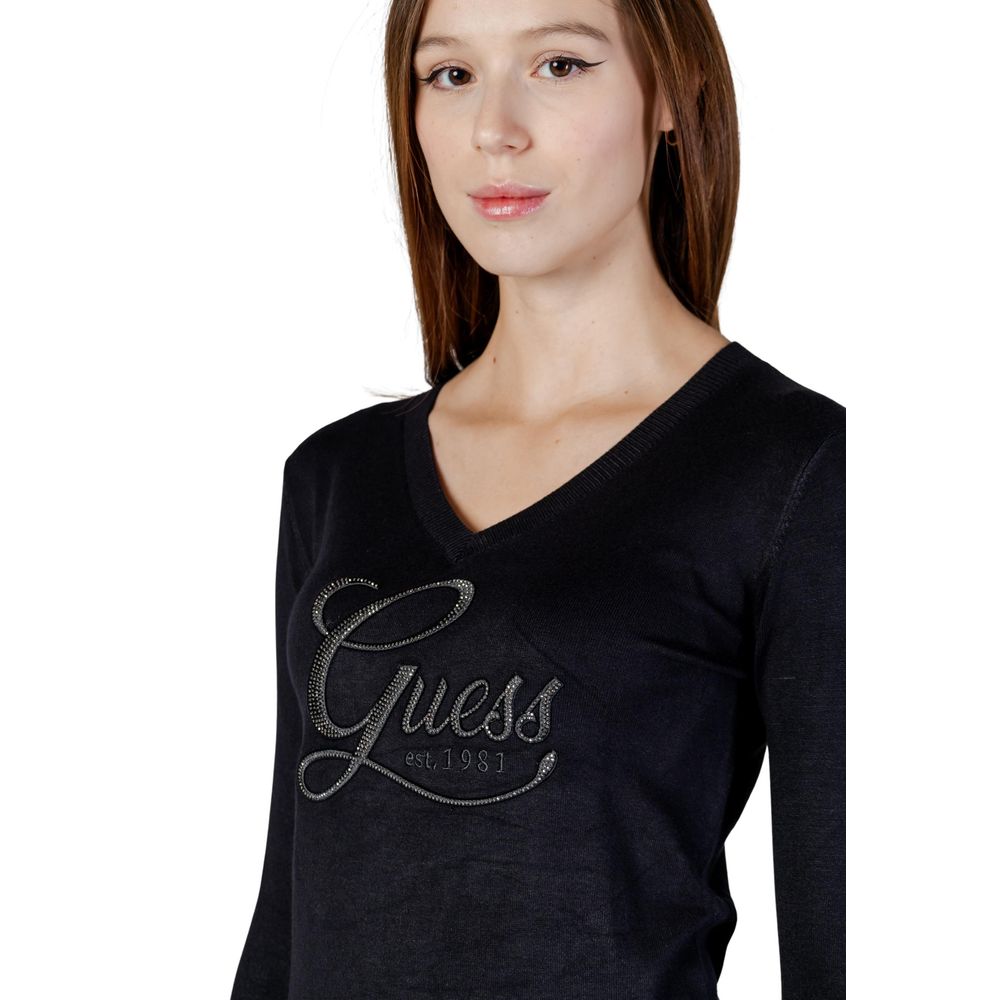 Guess Black Viscose Sweatshirt