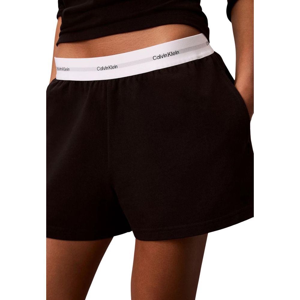 Calvin Klein Underwear Black Cotton Set Sleepwear