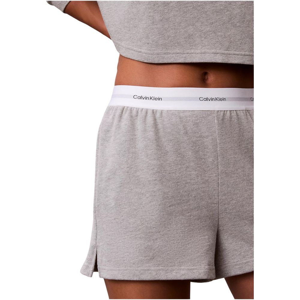 Calvin Klein Underwear Gray Cotton Bottoms Sleepwear