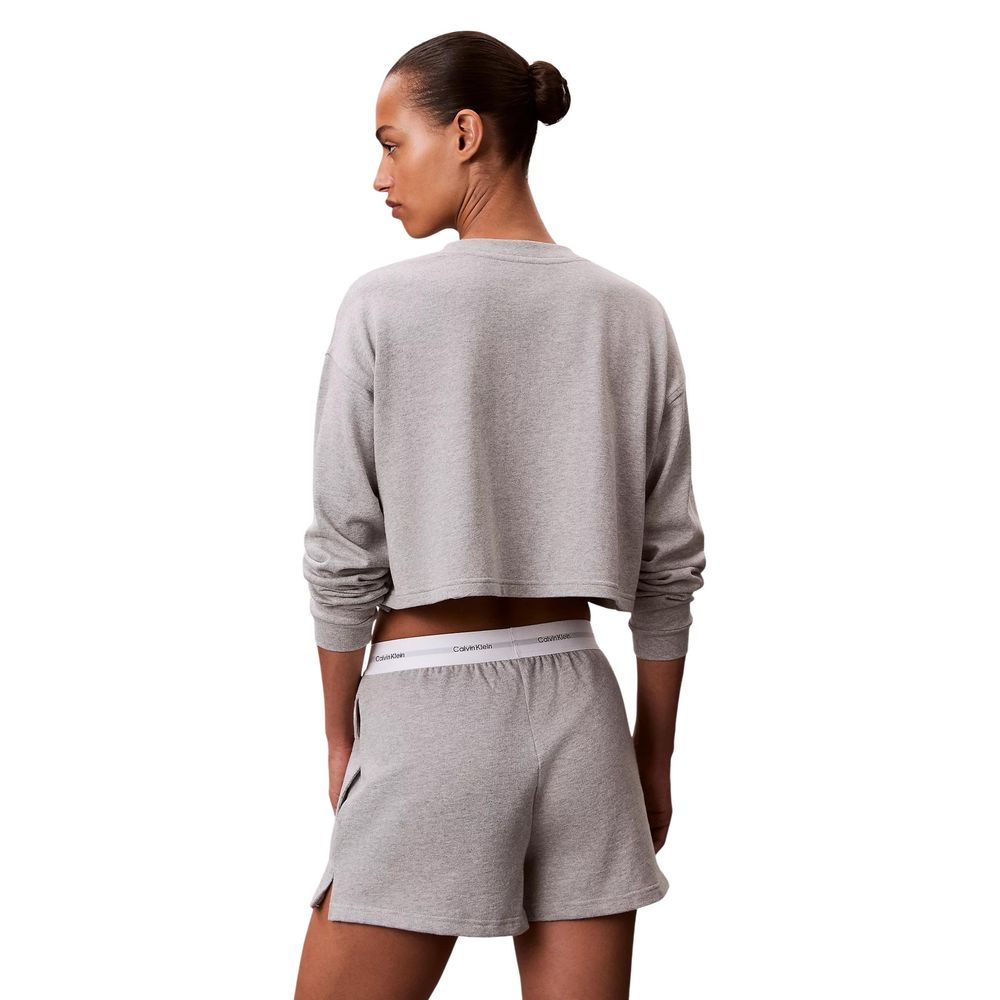 Calvin Klein Underwear Gray Cotton Bottoms Sleepwear