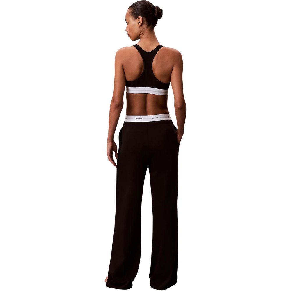 Calvin Klein Underwear Black Cotton Bottoms Sleepwear