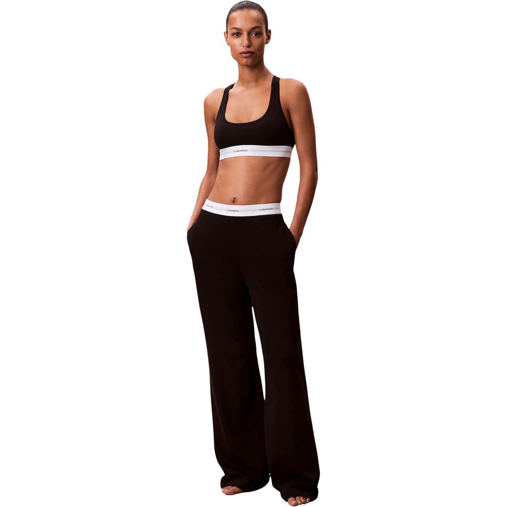 Calvin Klein Underwear Black Cotton Bottoms Sleepwear