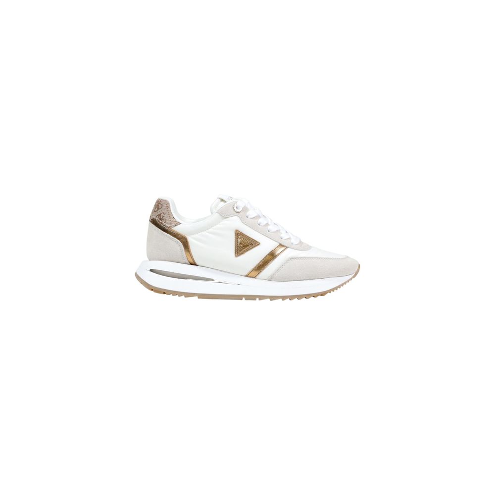 Guess Beige Polyethylene Athletic Sneakers