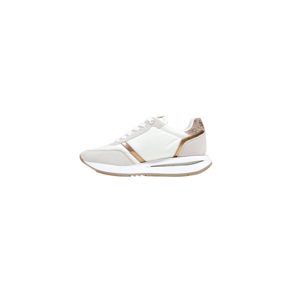 Guess Beige Polyethylene Athletic Sneakers