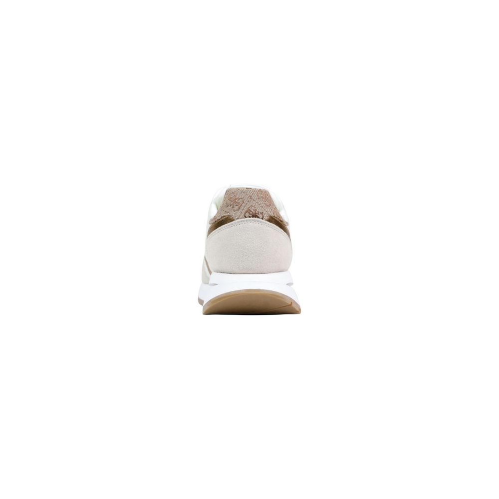 Guess Beige Polyethylene Athletic Sneakers