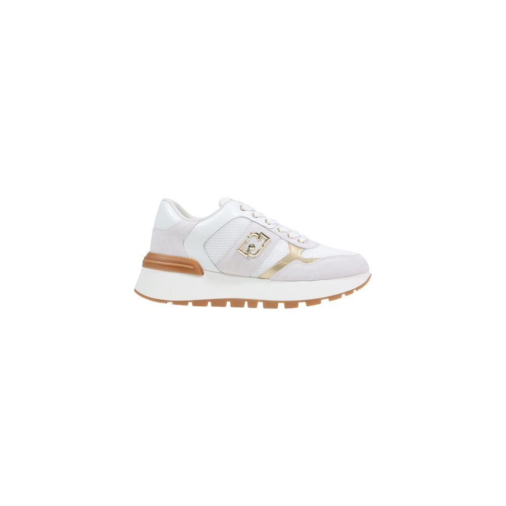Liu Jo White Artificial Leather Athletic Sneakers