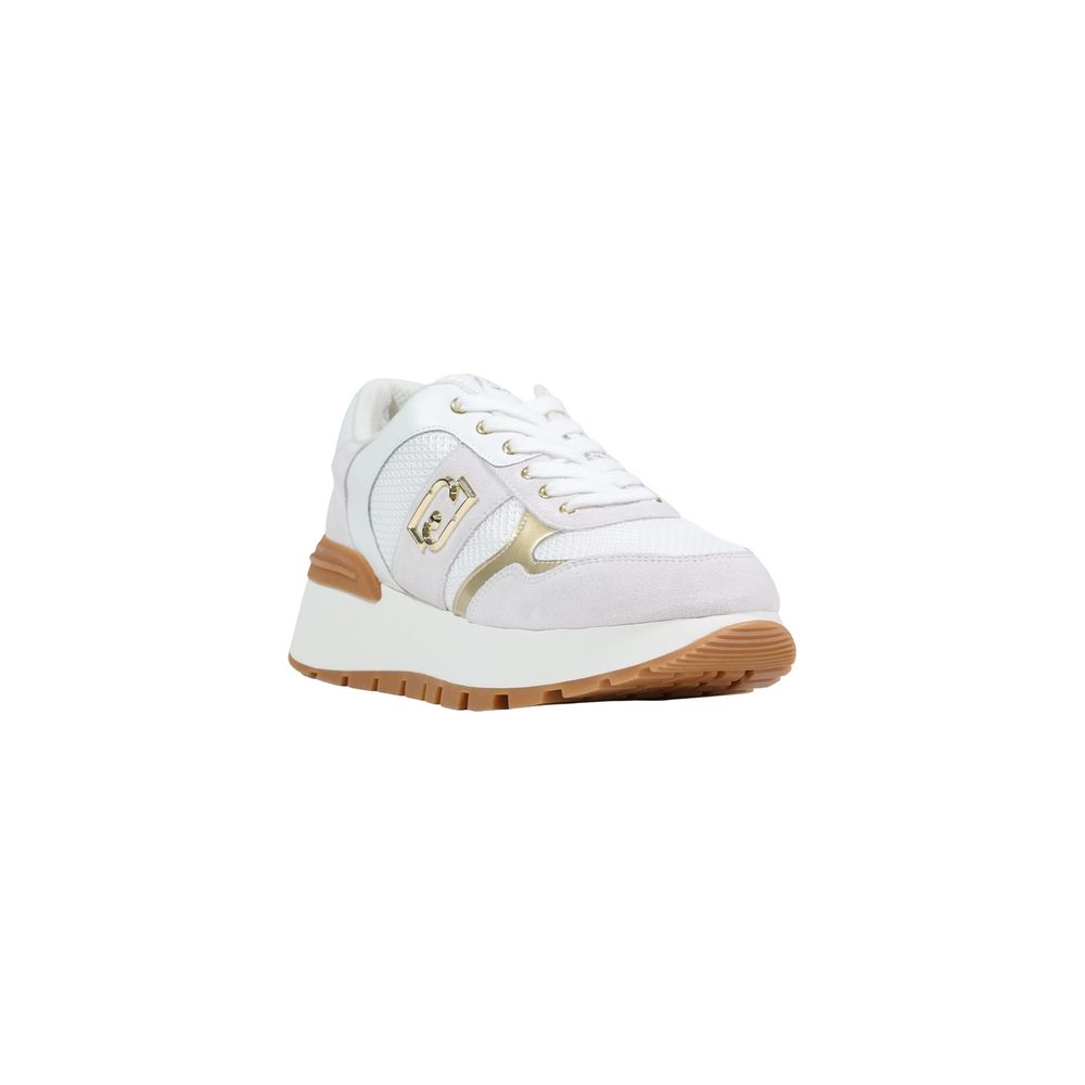 Liu Jo White Artificial Leather Athletic Sneakers