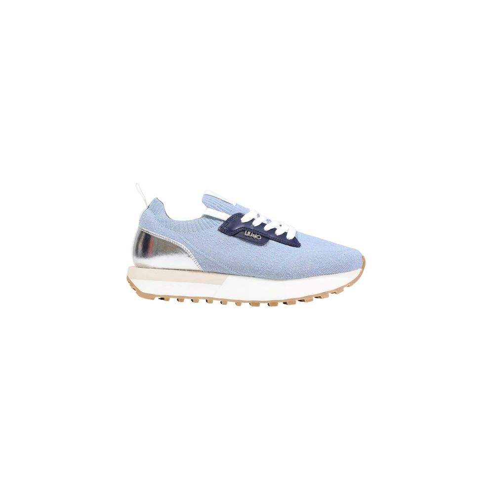 Liu Jo Blue Polyester Athletic Sneakers