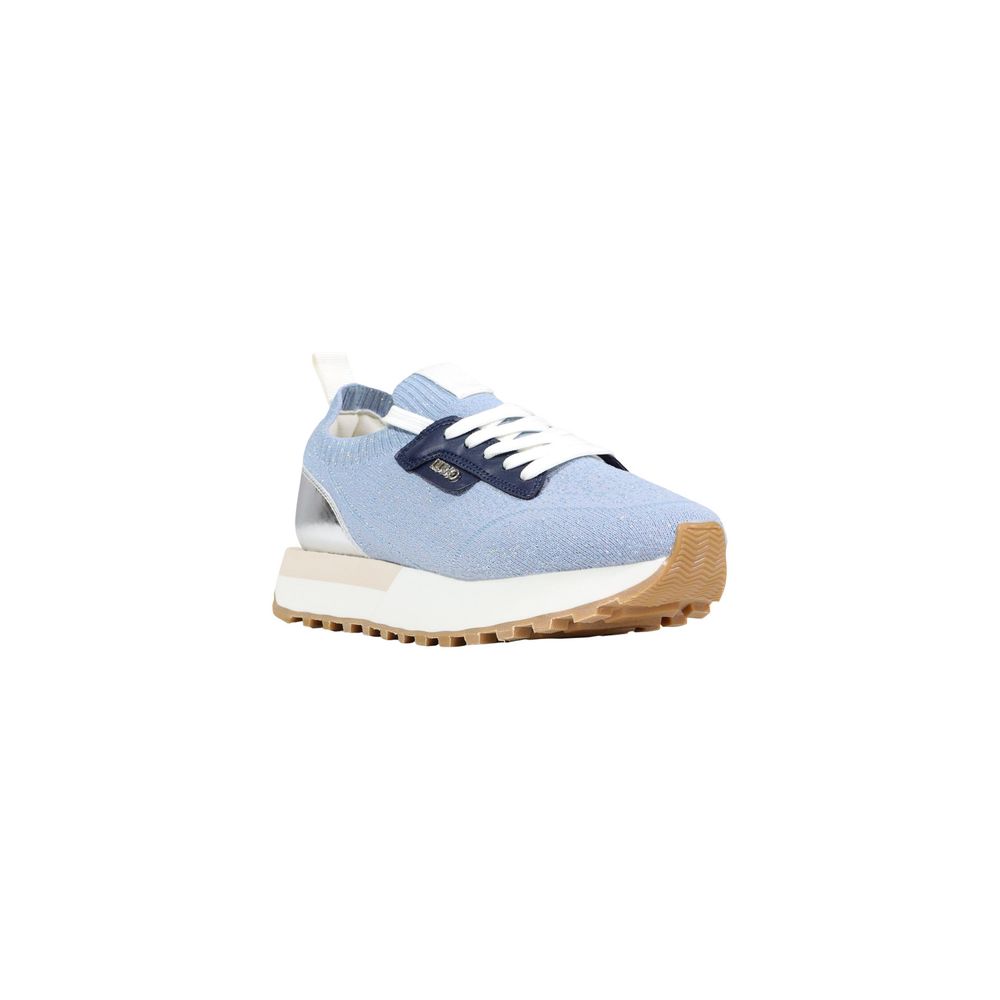 Liu Jo Blue Polyester Athletic Sneakers