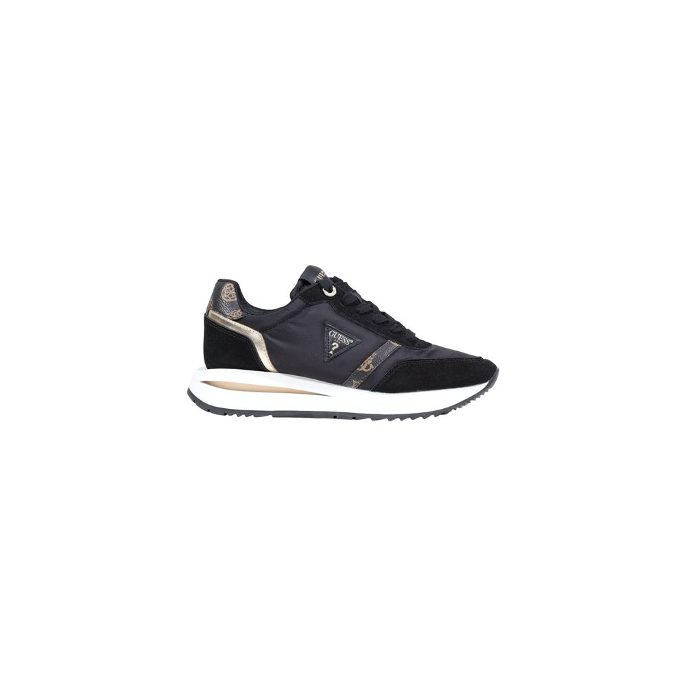 Guess Bicolor Polyester Athletic Sneakers