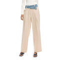 Desigual Beige Viscose Flared Pants