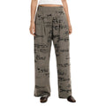 Desigual Gray Polyester Casual Pants