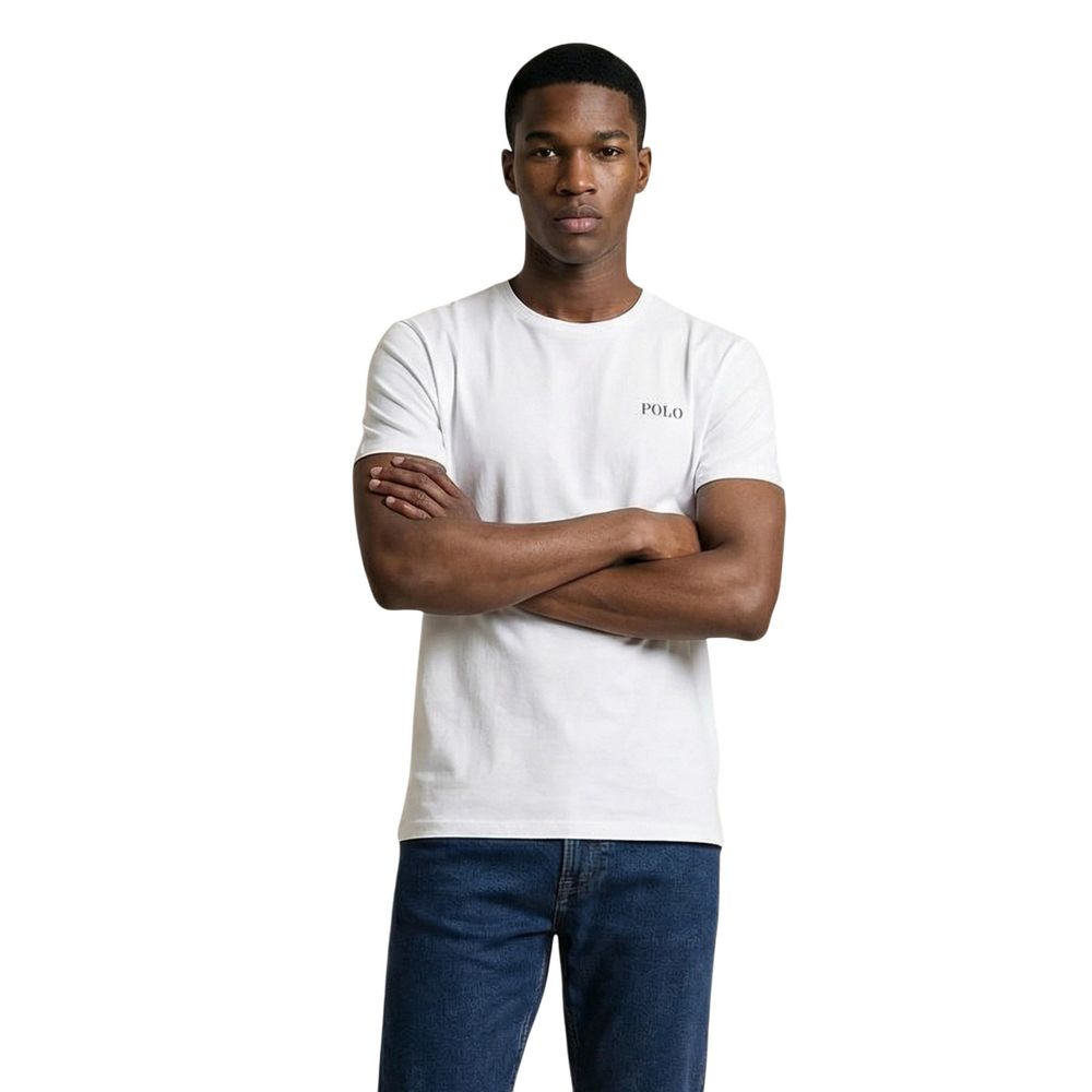 Ralph Lauren White Cotton T-Shirt