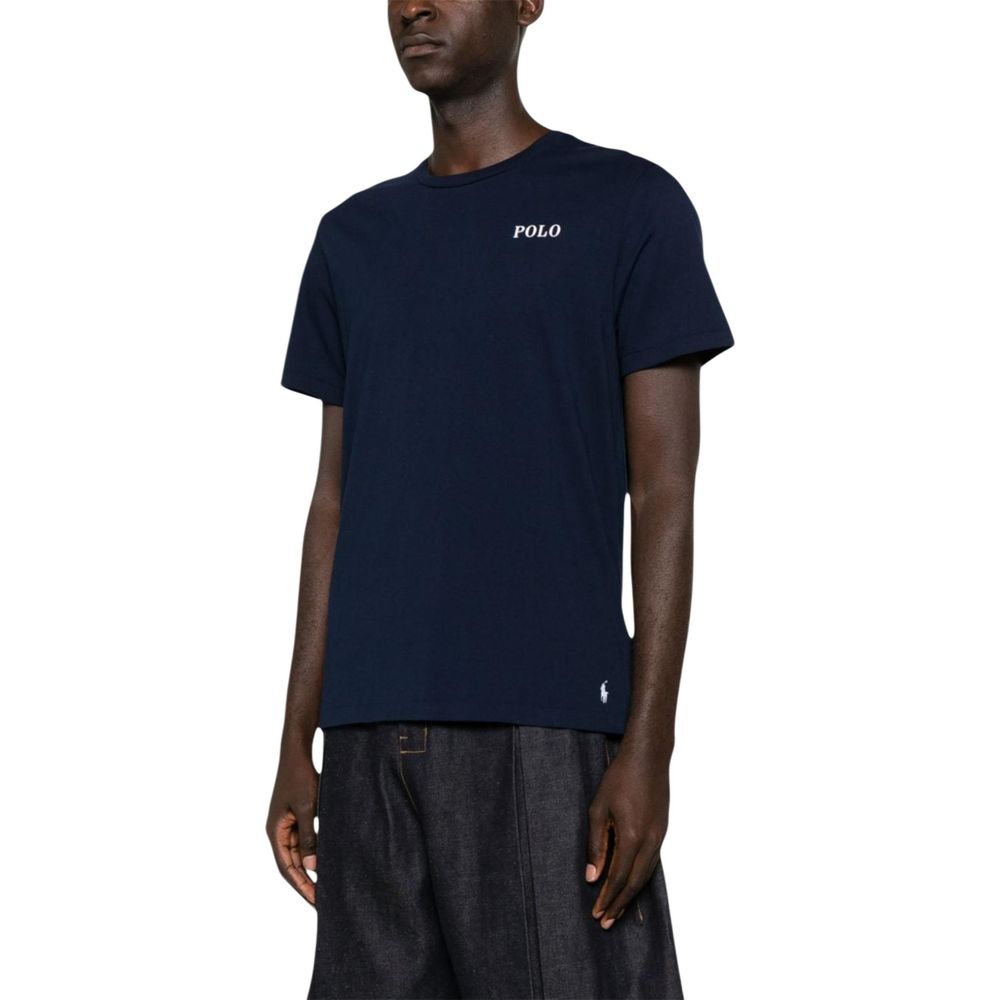 Ralph Lauren Blue Cotton T-Shirt