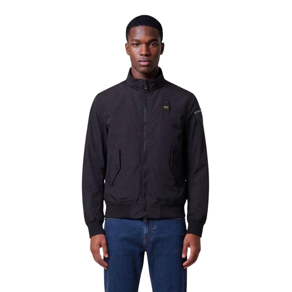 Blauer Black Polyamide Bomber