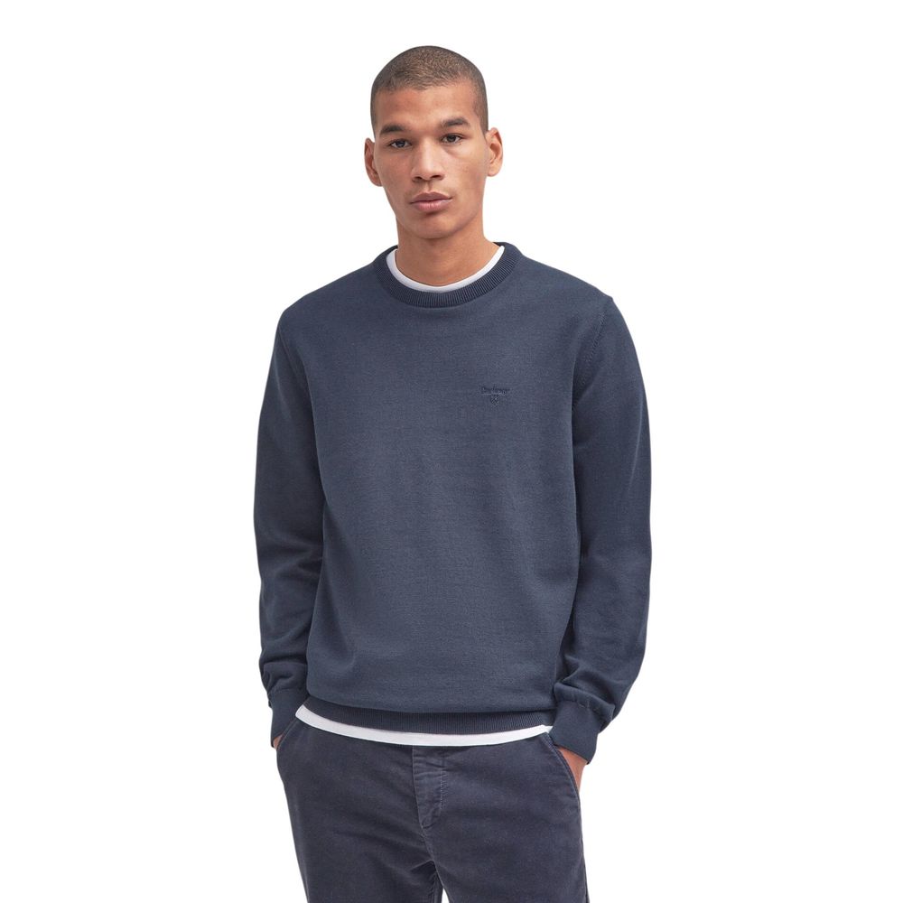 Barbour Blue Cotton Sweatshirt
