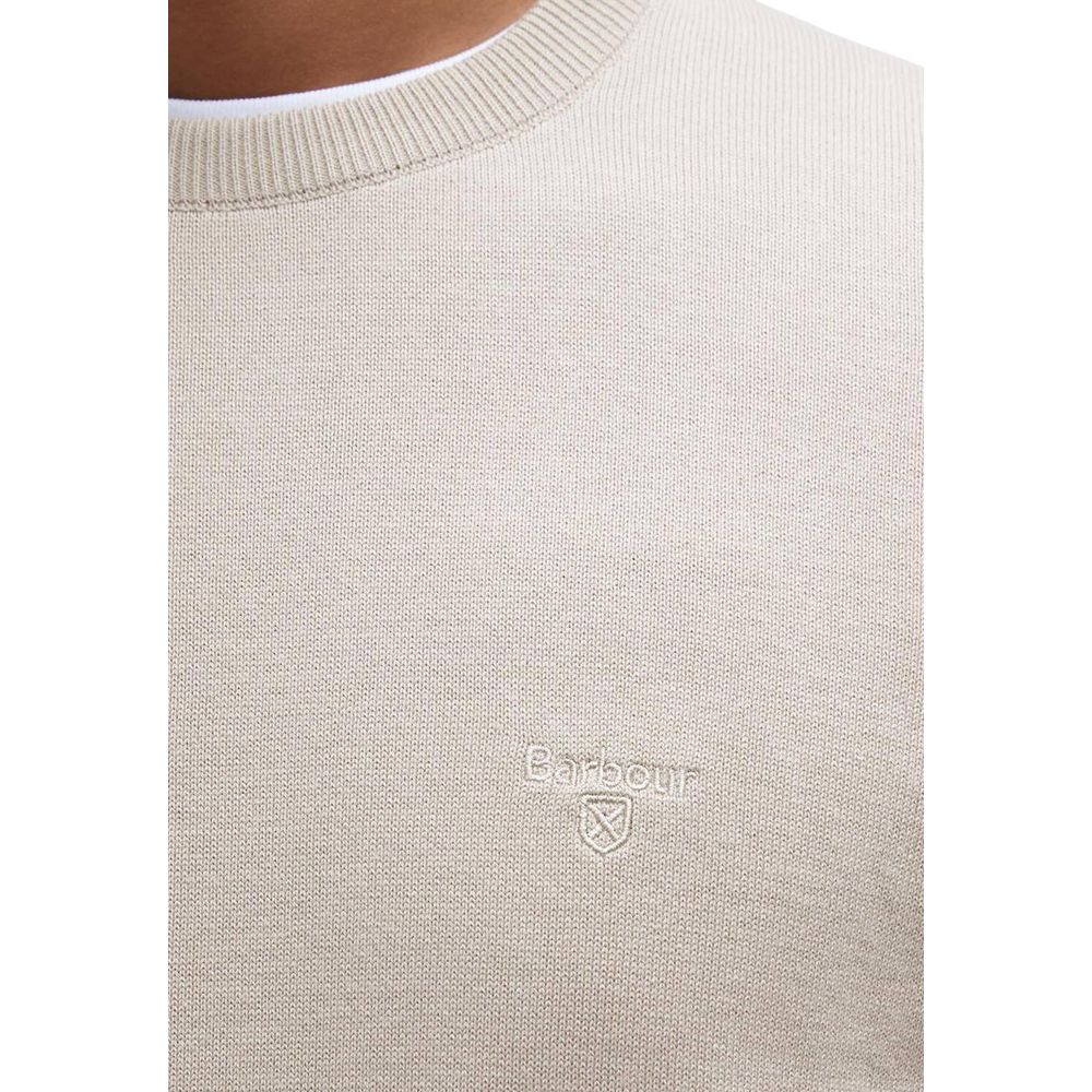Barbour Beige Cotton Sweatshirt