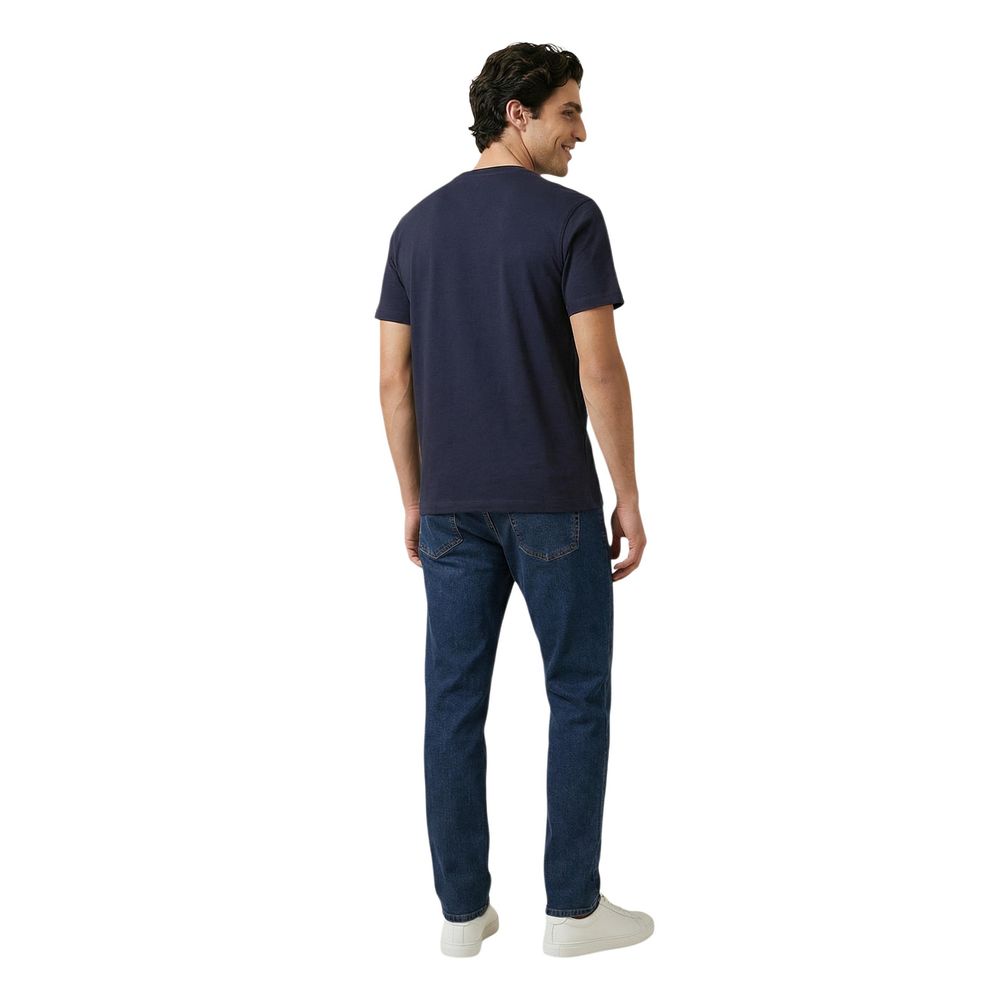 Barbour Blue Cotton T-Shirt