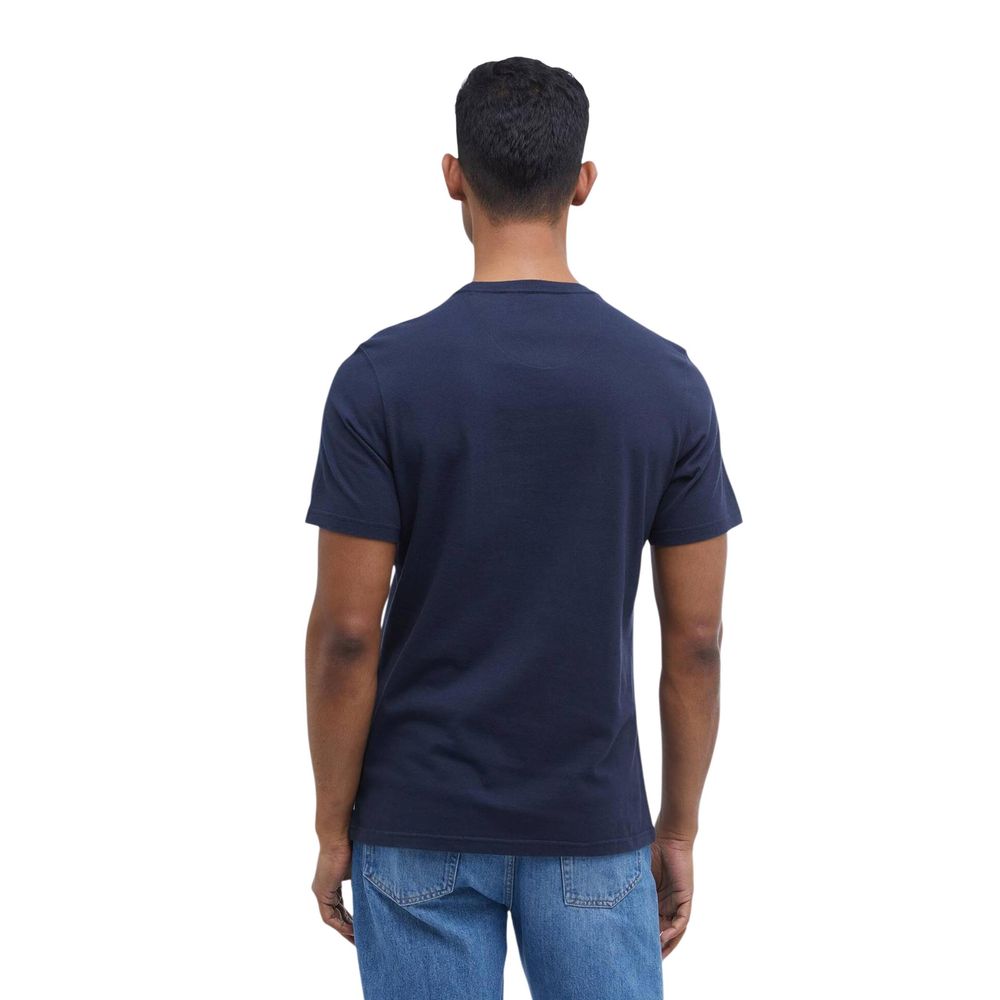 Barbour Blue Cotton T-Shirt