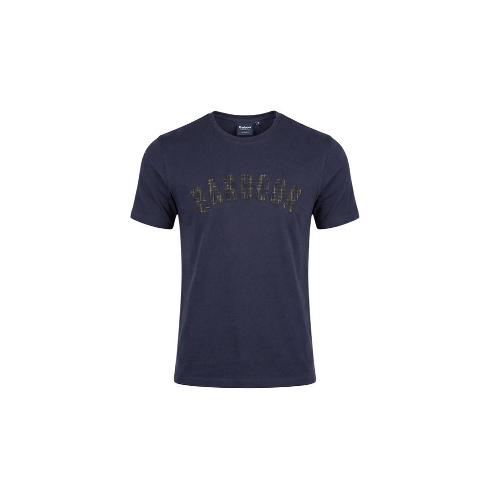 Barbour Blue Cotton T-Shirt