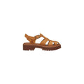 Timberland Brown Leather Flat Sandals