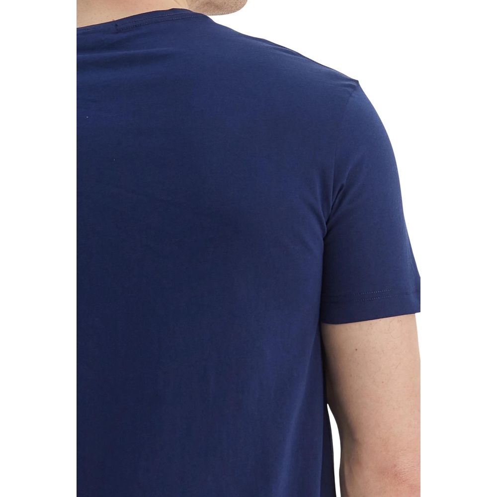 Gant Blue Cotton T-Shirt