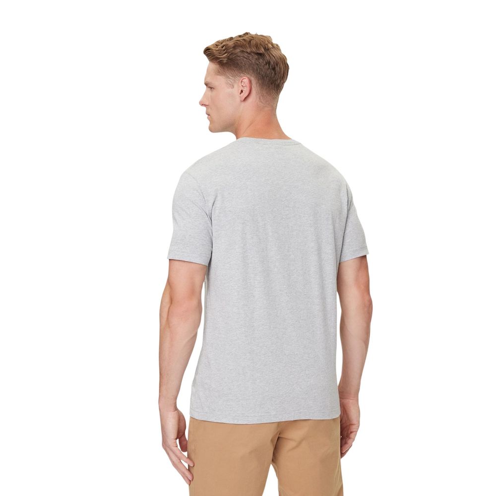 Gant Gray Cotton T-Shirt