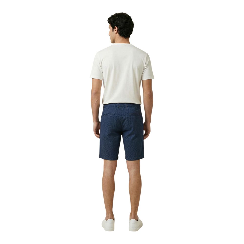 Armani Exchange Blue Cotton Shorts
