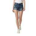 Tommy Hilfiger Jeans Blue Recycled Cotton Short And Mini Shorts
