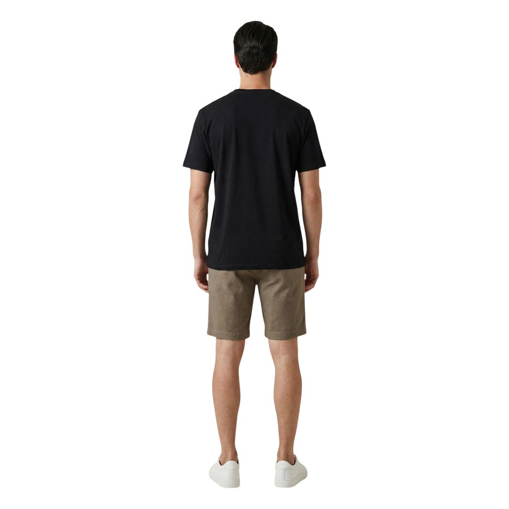 Armani Exchange Green Cotton Bermuda Shorts