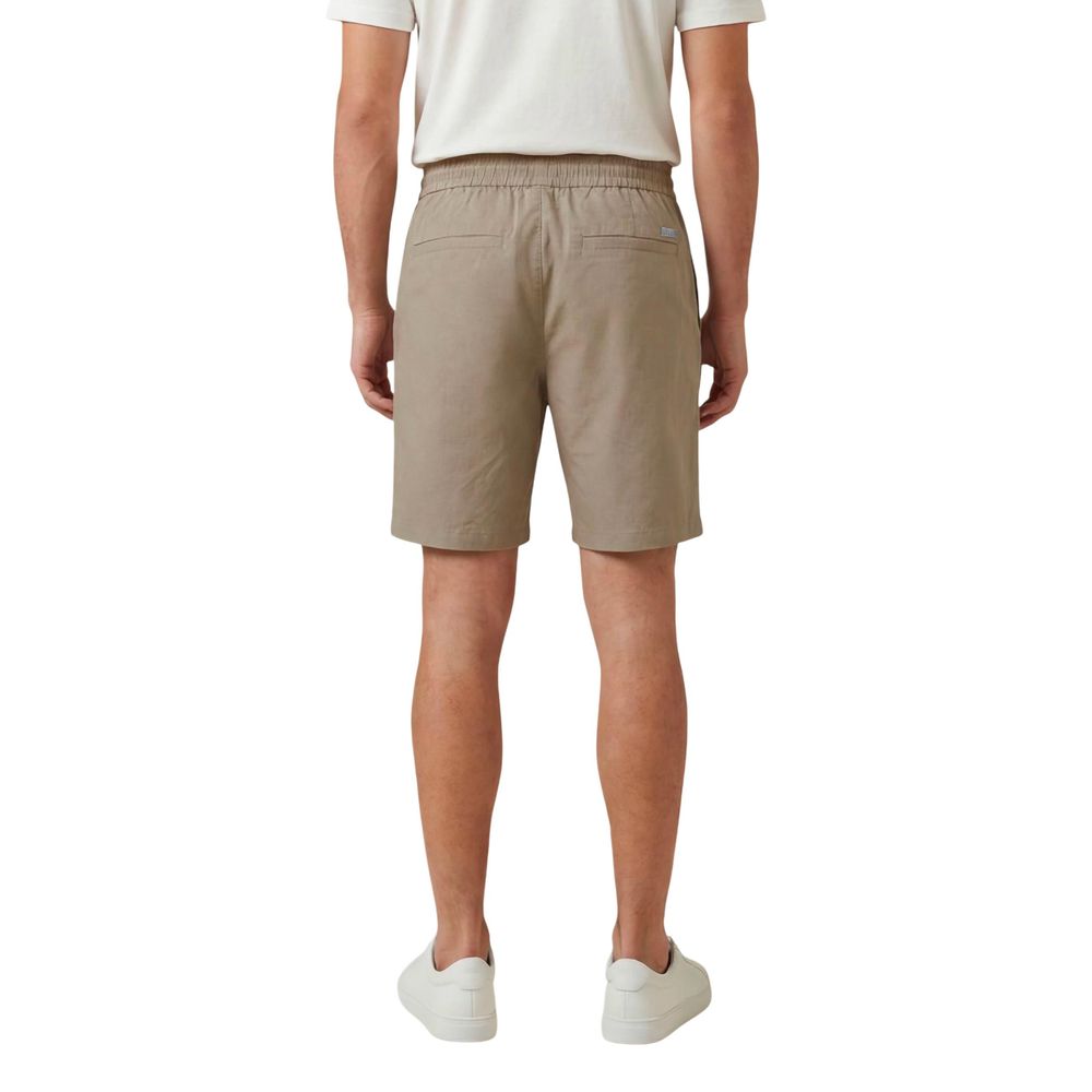 Armani Exchange Beige Cotton Knee Length