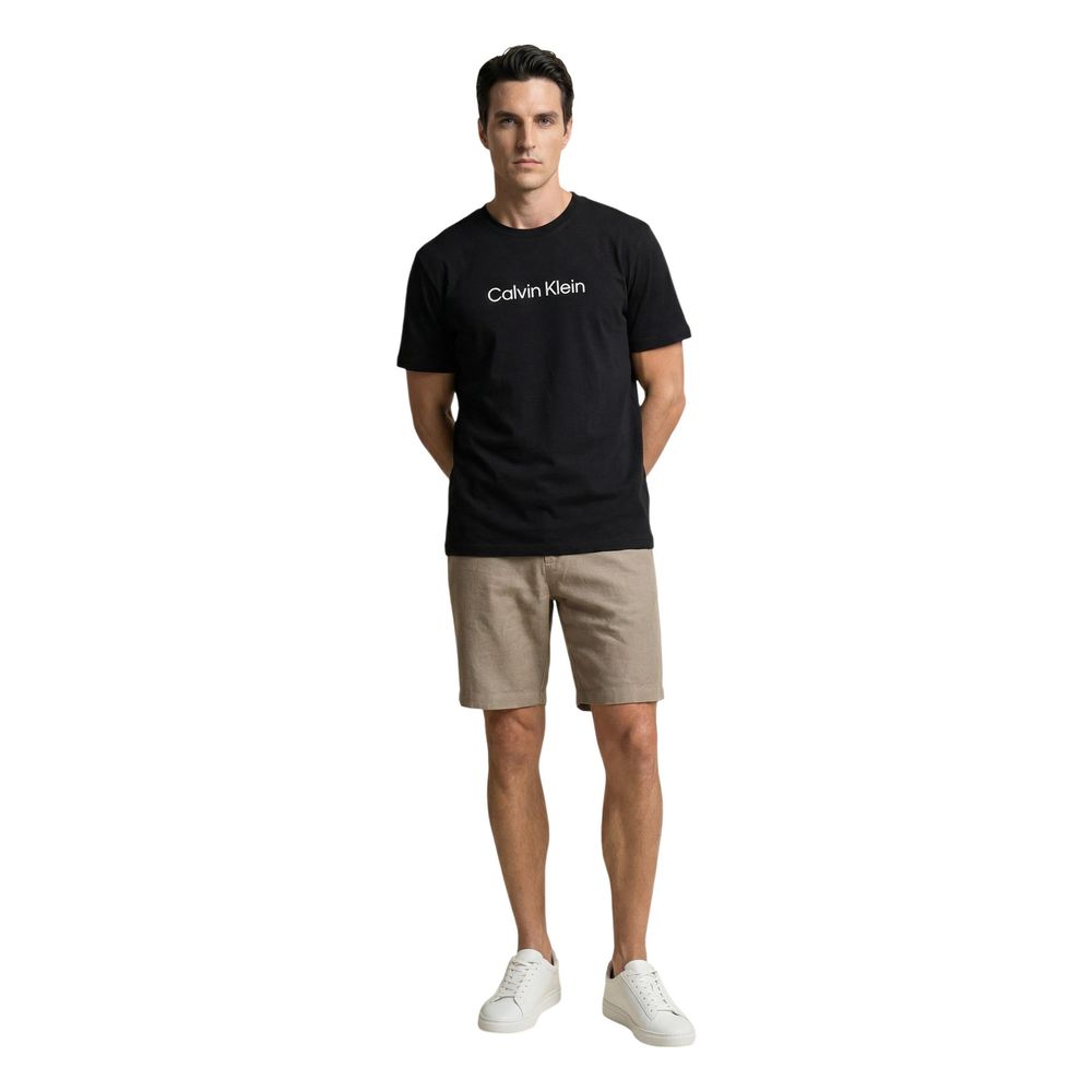 Armani Exchange Green Cotton Bermuda Shorts