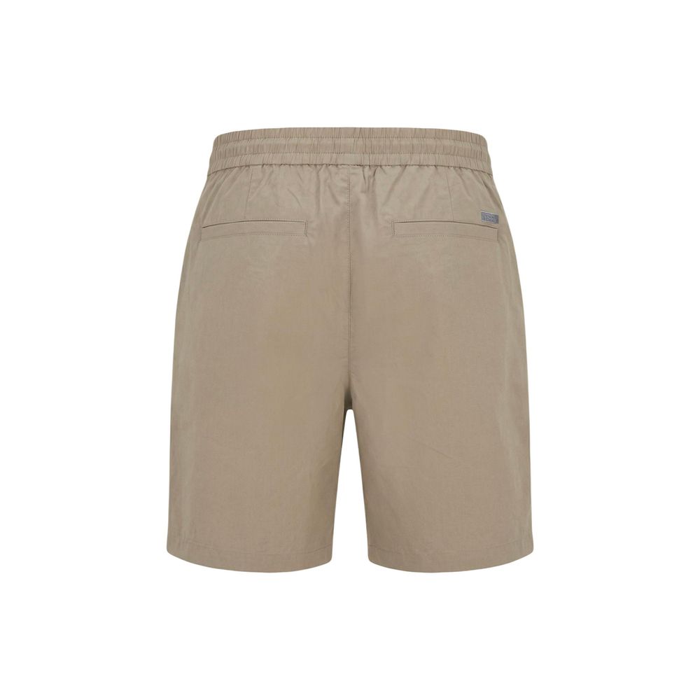 Armani Exchange Beige Cotton Knee Length