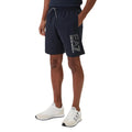 EA7 Emporio Armani Blue Cotton Bermuda Shorts